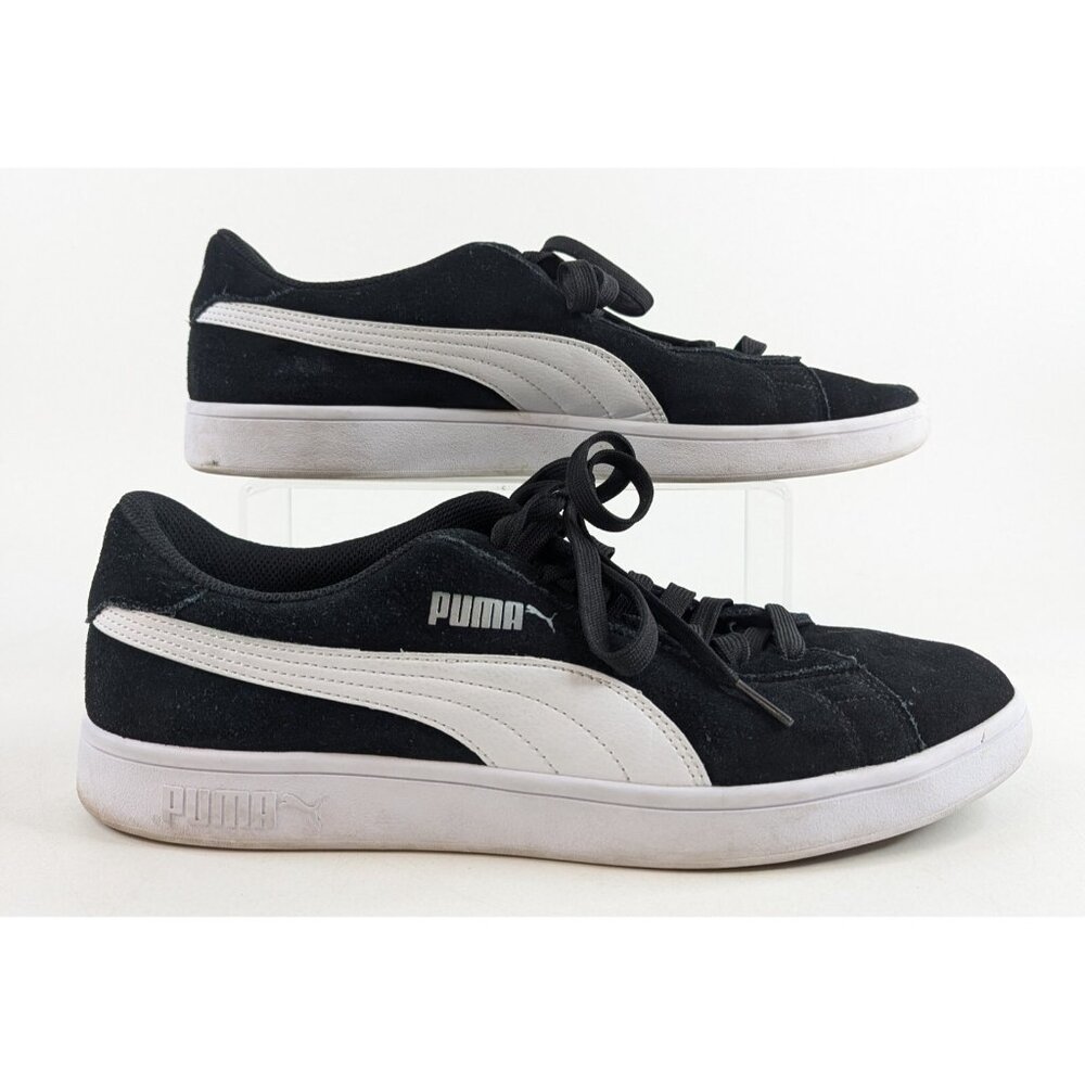 PUMA Smash V2 Men's Size 12 Black Sneakers 364989-01 Casual EUC